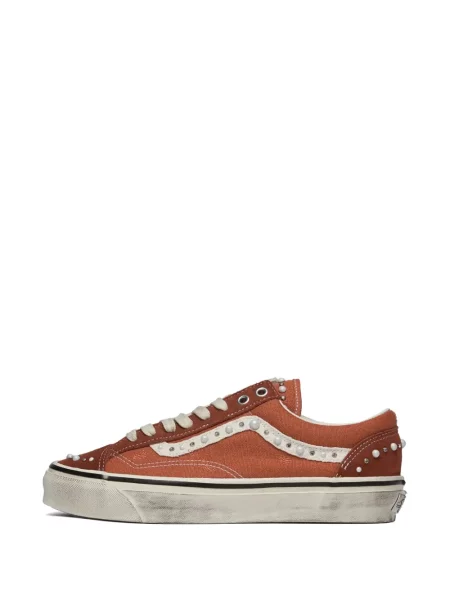 Sneakerși Vans Old Skool cu perle portocaliu