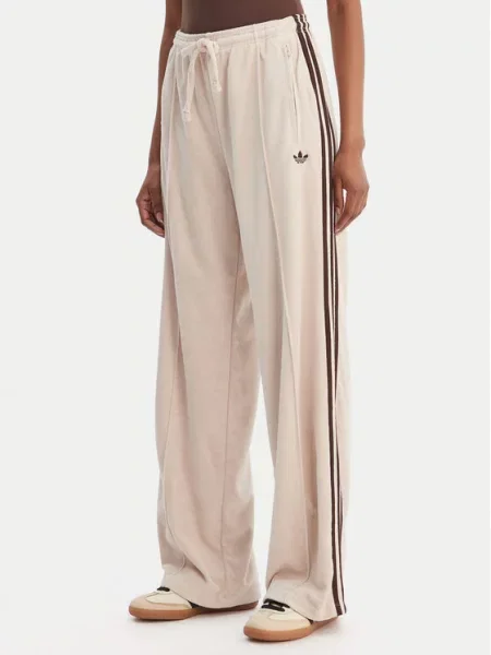 Adidas Spodnji del trenirke Terry Towel Firebird bež