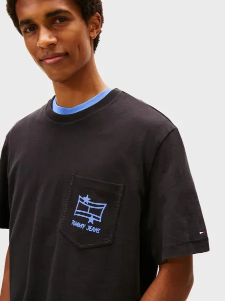 Футболка Tommy Jeans черная