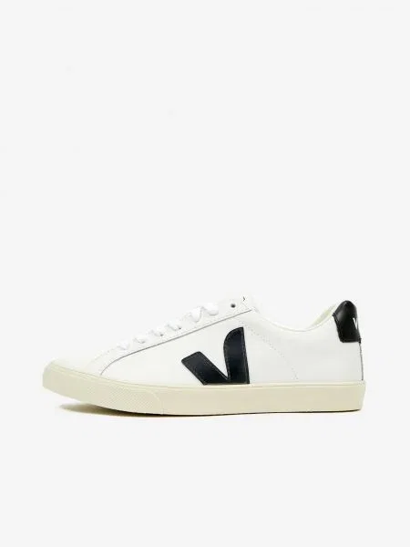 Dámske topánky VEJA Esplar Logo Leather extra white/black biela