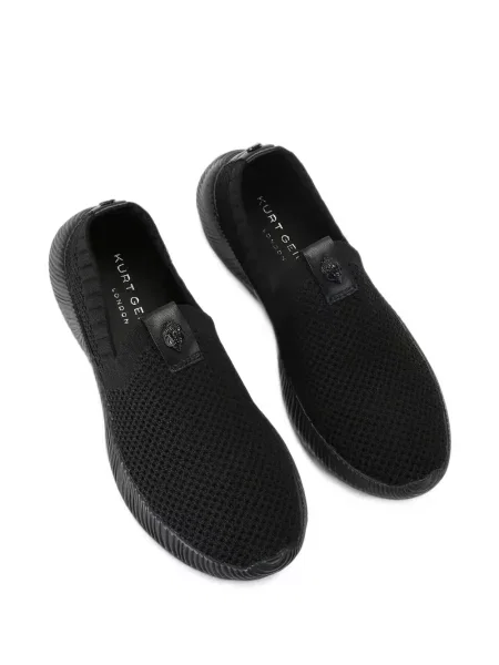 Плетени маратонки Kurt Geiger London черно