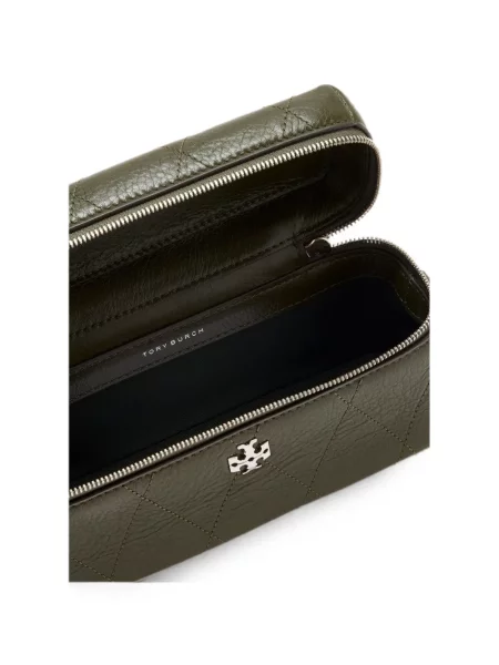 Matlasat geantă Tory Burch verde