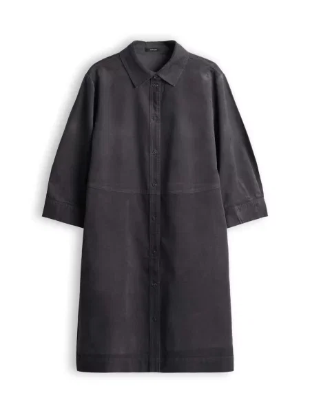 OPUS Rochie tip bluză Wicorda denim negru