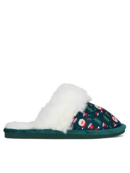 Papuče Home & Relax zelená