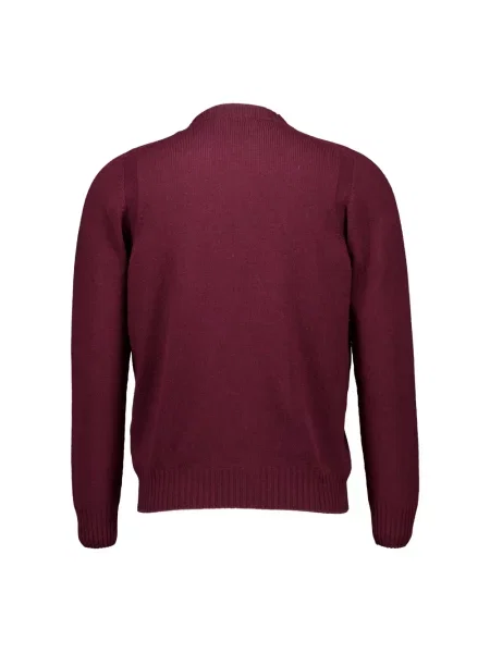 Sweter Gran Sasso wełniany czerwony