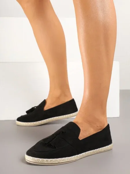 Espadrile Wanelis negre