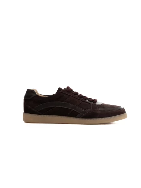 Замшевые кеды Emmelie Delage коричневые