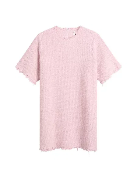 Sukienka koszulowa Jil Sander różowa