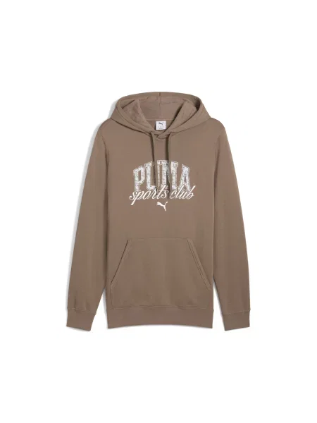 Худі PUMA Class Hoodie комбінований верх коричневий