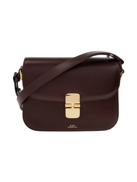 Torebka A.p.c. bordowa