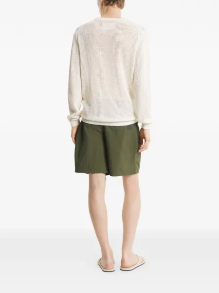 Pantaloni scurți Maison Kitsune cu imagine verde