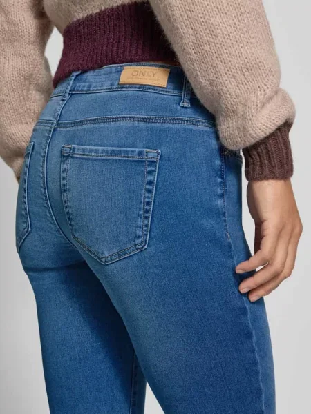 Jeansy regular bootcut z mieszanka bawełny model REESE' Only niebieskie