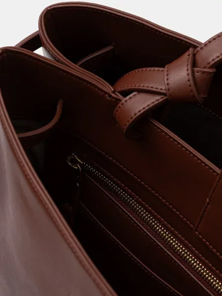 Emporio Armani bőr táska barna