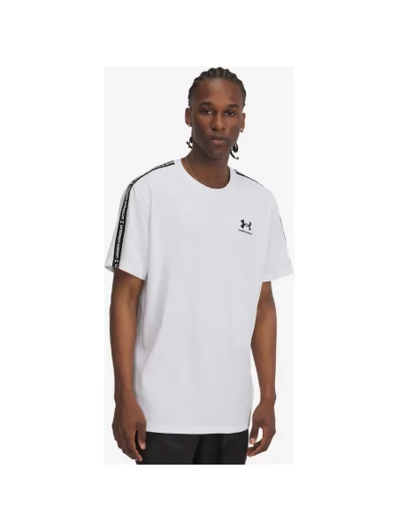 Koszulka Under Armour Icon Heavyweight Taping czarny M biały