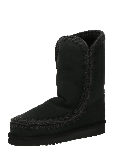 Botine Mou negru