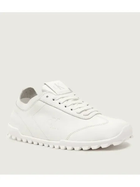 Calvin Klein Sneakers Low Profile Runner Lth Mg alb