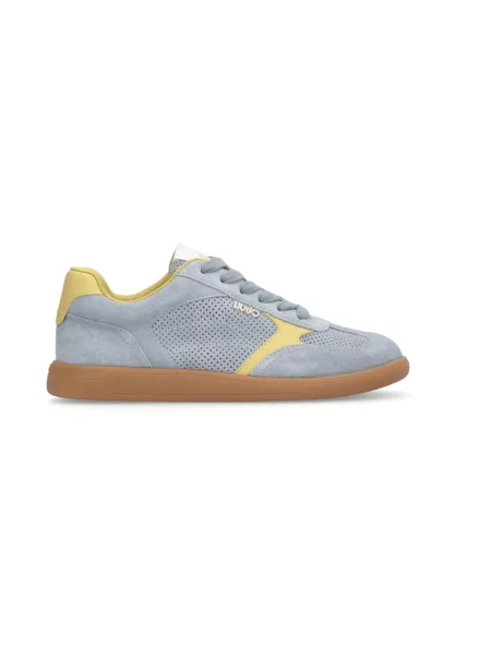 Sneakersy Liu Jo zamszowe niebieskie