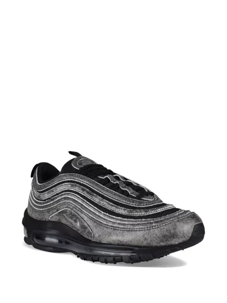 Sneakerși Nike X Comme Des Garçons din piele negru