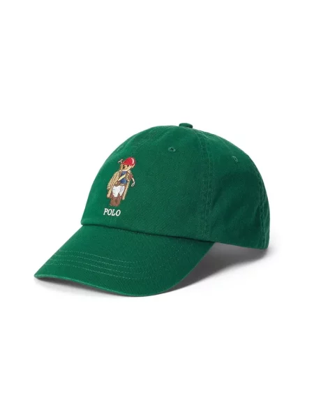 Polo Ralph Lauren czapka z daszkiem zielona