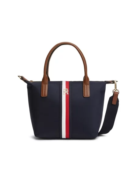 Kabelka Tommy Hilfiger modrá