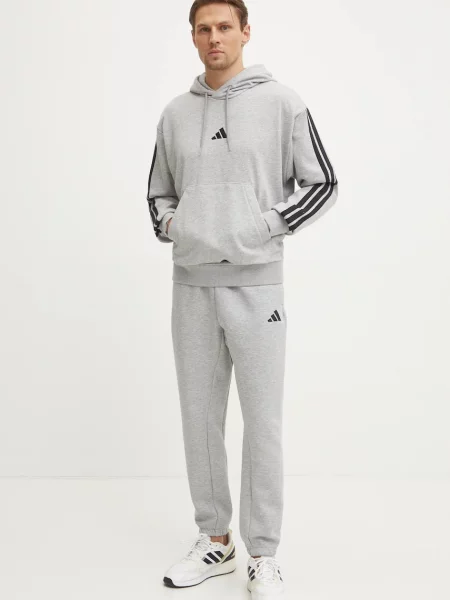 Спортивні штани adidas Future Icons меланж сірий