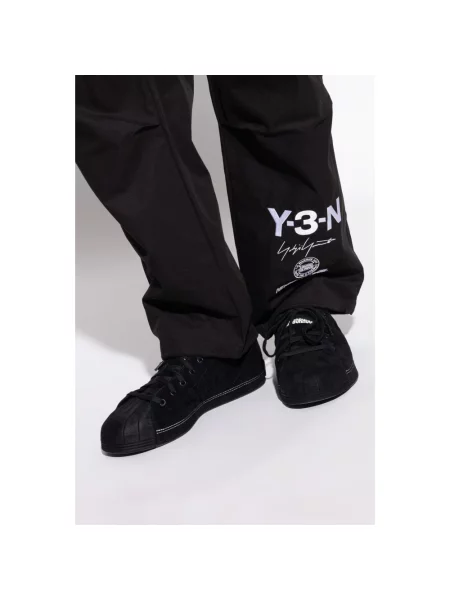 Sneakersy Y-3 zamszowe czarne