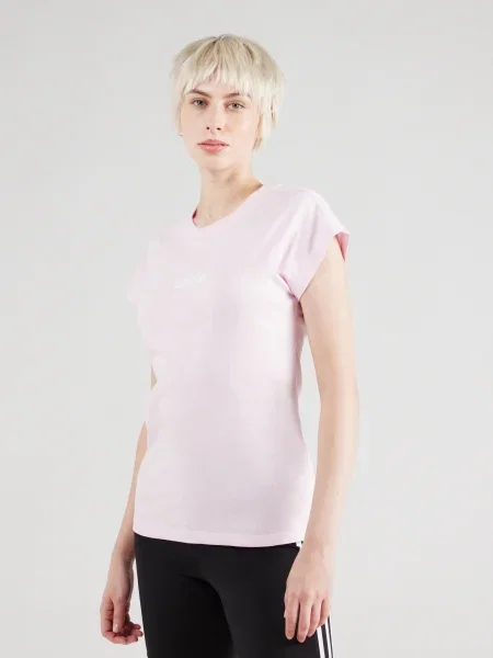 ADIDAS SPORTSWEAR Tricou funcțional Essentials roz alb