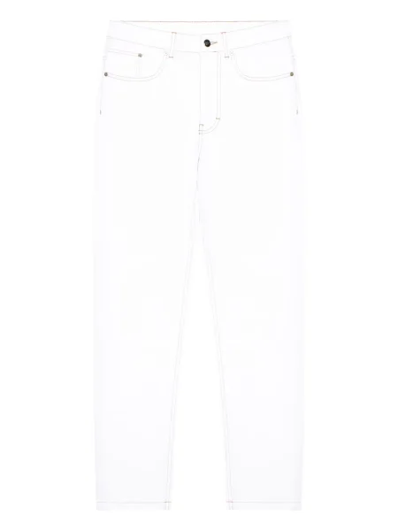 Дънки Place Of ëlms дизайн с пет джоба бяло