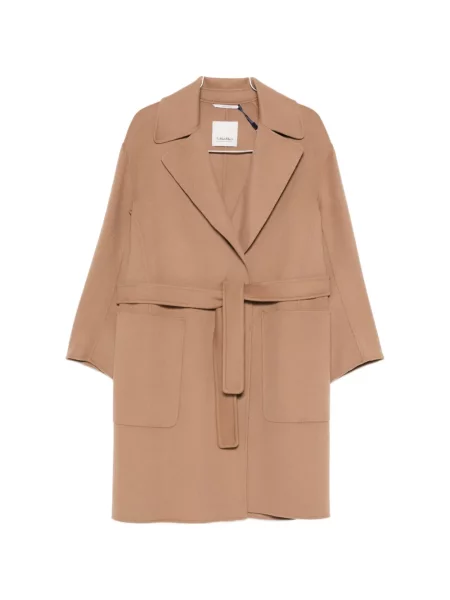 Cu centură palton 's Max Mara cu rever