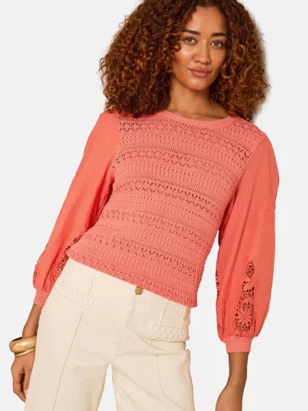 Love & roses Pulover roz