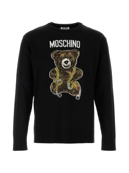 Ursuleț de pluș pulover Moschino negru