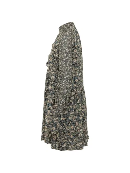 Rochie mini Ba&sh cu model floral cu imagine verde