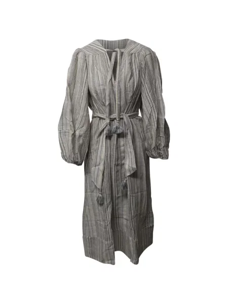Rochie maxi Zimmermann cu dungi de costum