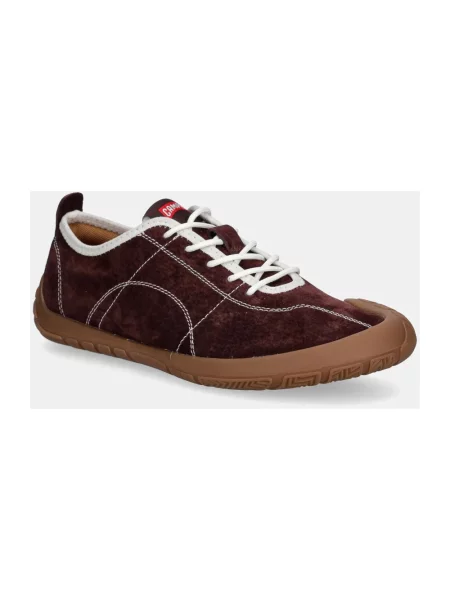Sneakersy Camper zamszowe brązowe