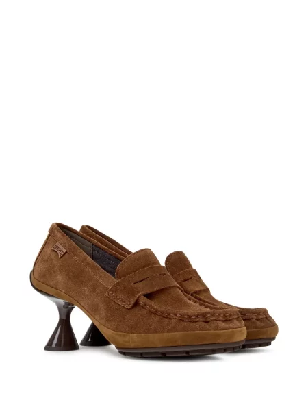 Pantofi loafer Camper din piele maro