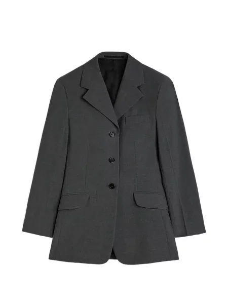 Sacou Jil Sander de lână gri