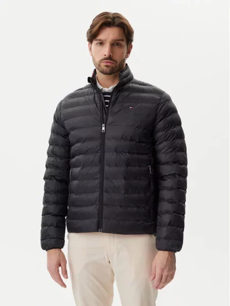 Tommy Hilfiger Bunda pro přechodné období Core Packable černá