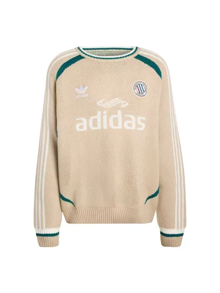 Φούτερ adidas Adicolor Blokecore Pullover UNISEX Wonder Beige XL μπεζ