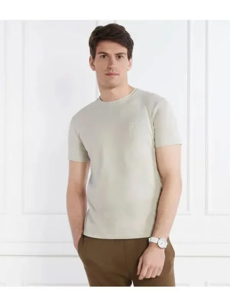 BOSS ORANGE Tricou Tales | Relaxed fit bej