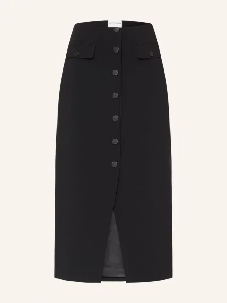 Claudie Pierlot Spódnica schwarz czarna