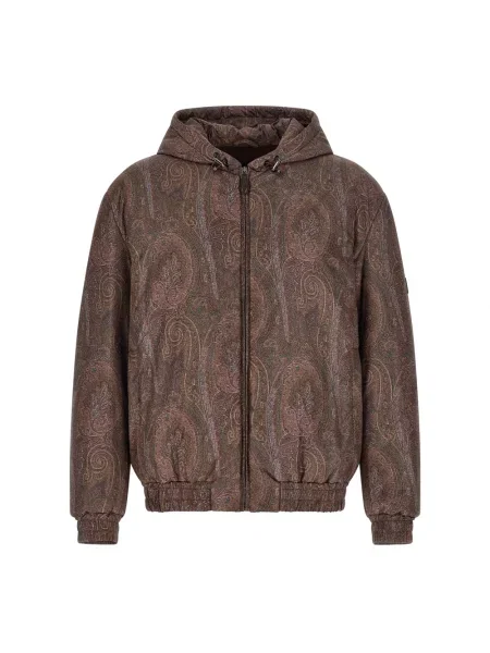 Kurtka bomber Etro brązowy