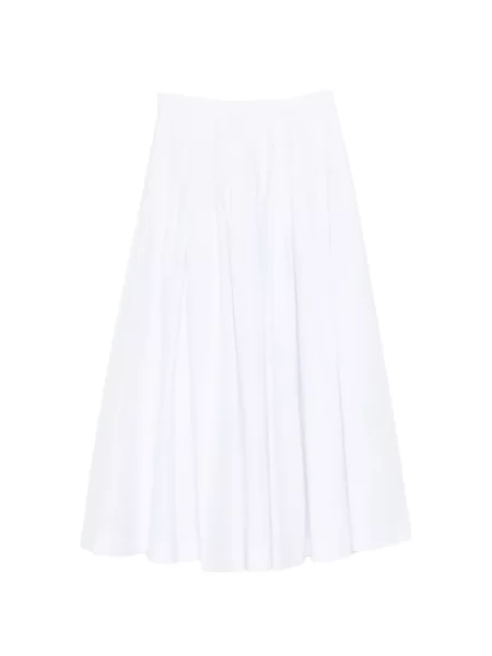 Fustă Roberto Collina în linie A alb