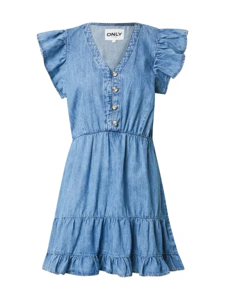 ONLY Rochie ONLSEVIGNY denim albastru