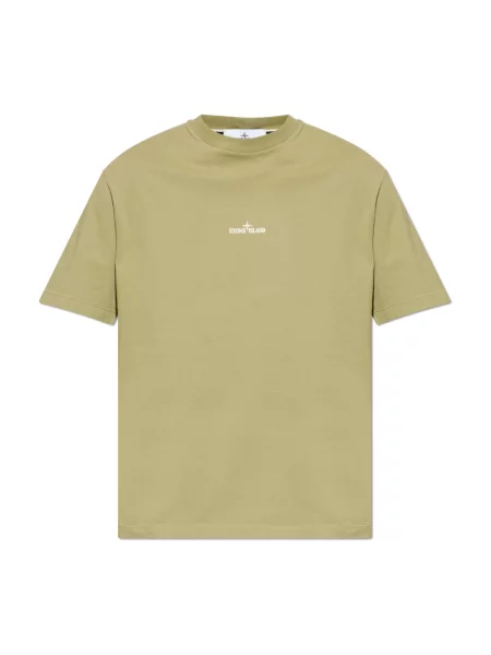 Koszulka Stone Island z kamieniami zielona