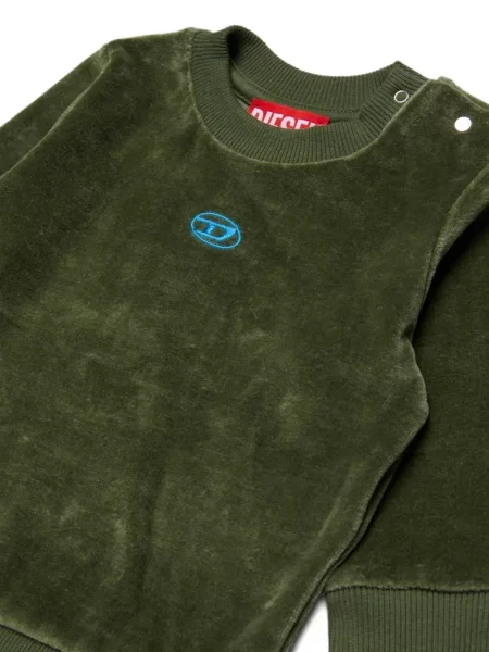Bluza dziecięca Diesel zielona