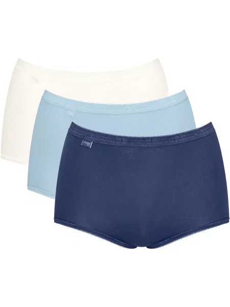 SLOGGI Slip albastru / albastru deschis alb