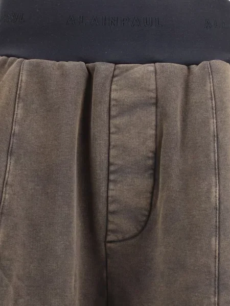 Spodnie dresowe Alainpaul brązowe