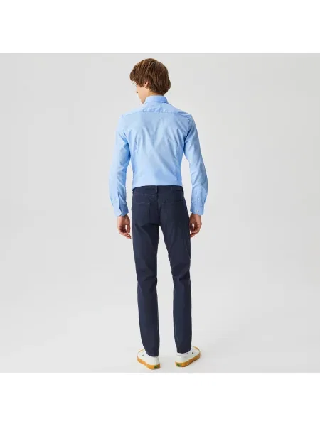 Lacoste Spodnie Lacoste granatowe