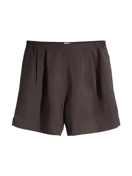 Next Kalhoty se sklady v pase čokoládová