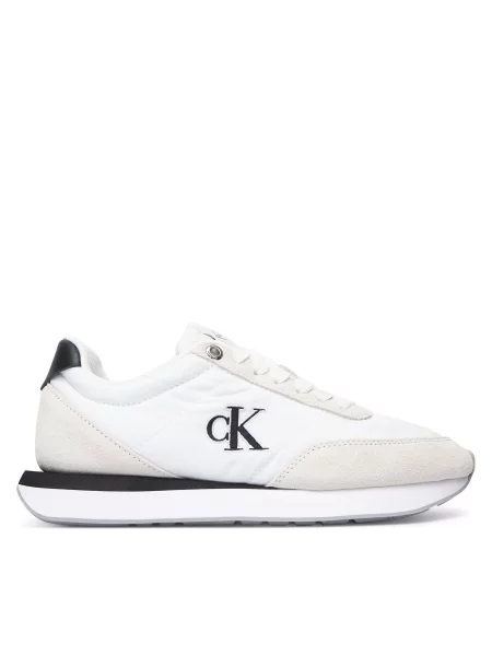 Calvin Klein Sportcipők Retro Runner Ess Mix Mat Wmn fehér